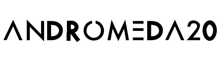 ANDROMEDA20 Font