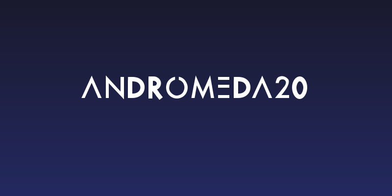 ANDROMEDA20 Social Header