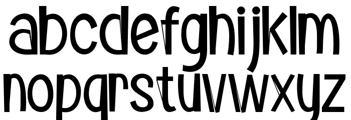 ANDRY Font LOWERCASE