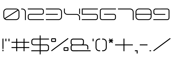 ANDTIOH One Font OTHER CHARS