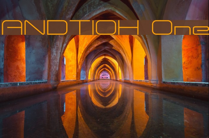 ANDTIOH One Font examples
