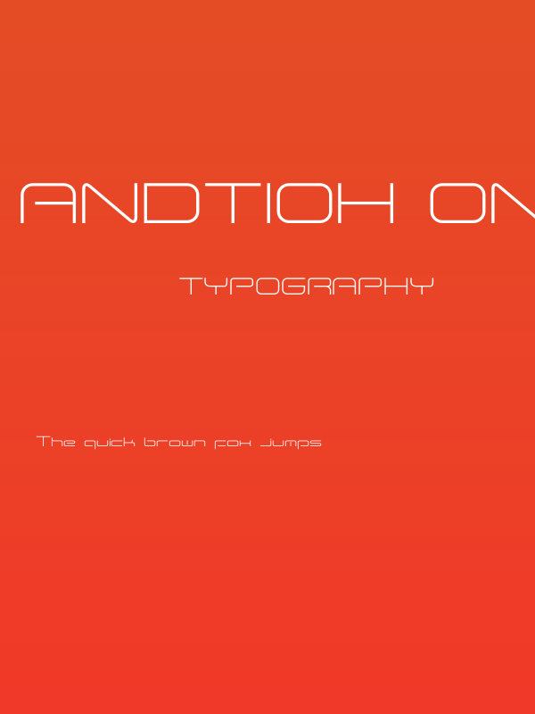 ANDTIOH One Poster