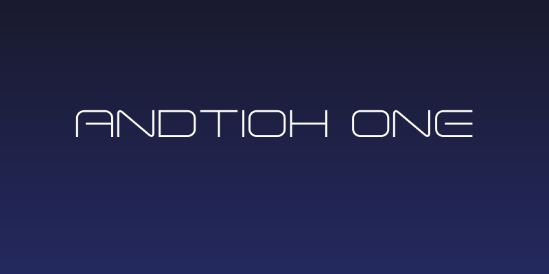 ANDTIOH One Social Header