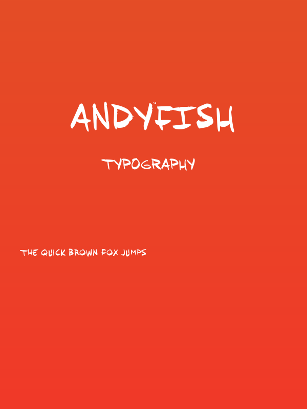 ANDYFISH Poster