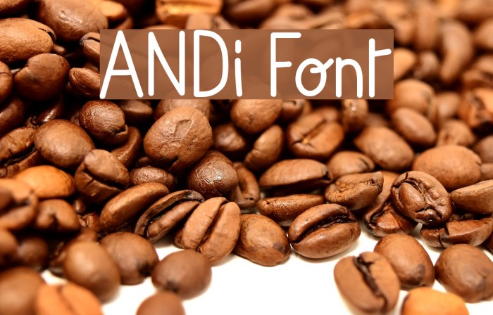 ANDi Font examples