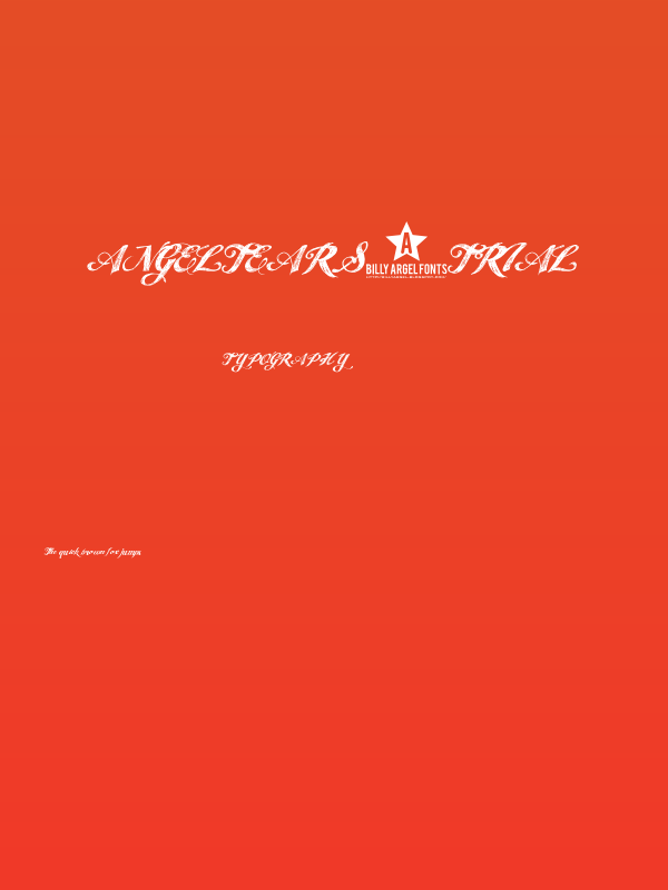 ANGELTEARS-trial Poster