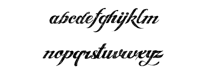 ANGELTEARS-trial Font LOWERCASE