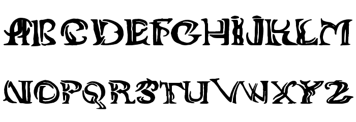 ANIIKLA Font LOWERCASE
