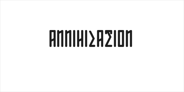 ANNIHILATION Logo