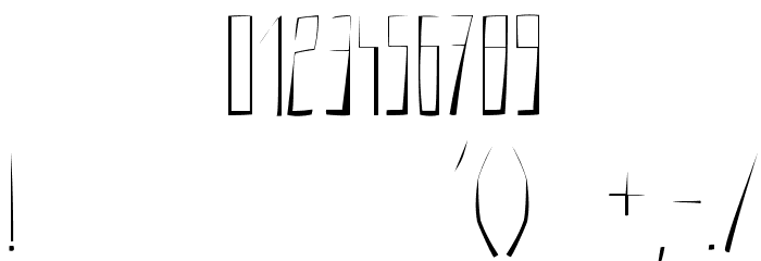 ANODIN Font OTHER CHARS
