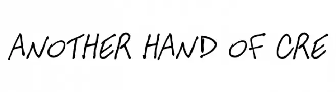 ANOTHER HAND OF CRE  免费字体下载