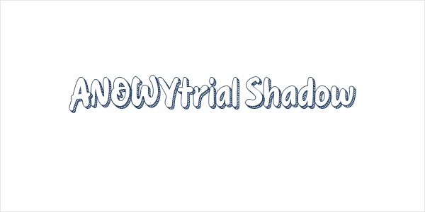 ANOWYtrial Shadow Logo