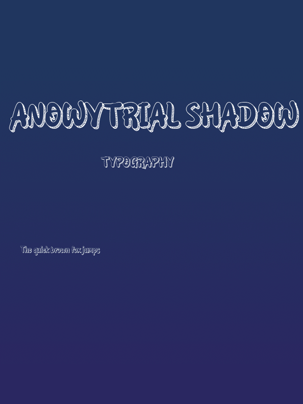 ANOWYtrial Shadow Poster