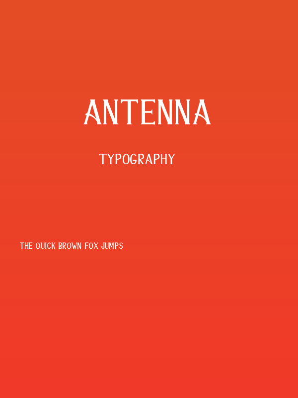 ANTENNA Poster
