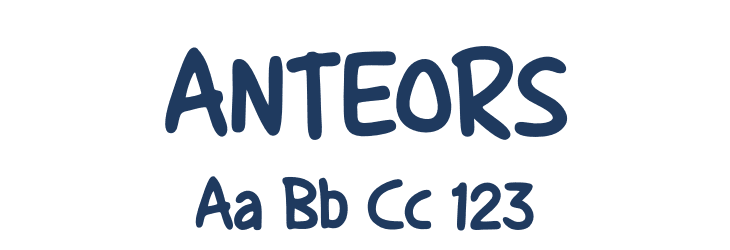 ANTEORS Font Preview