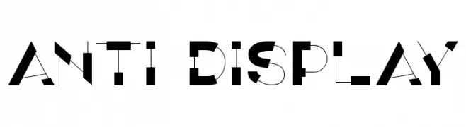 ANTI Display  baixar fontes gratis