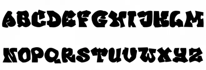 ANTI GRAVITY Bold Personal Use Fuentes MAYÚSCULAS