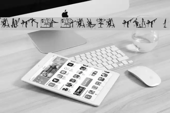 ANTROPOFAGIA TEST 1 Font examples