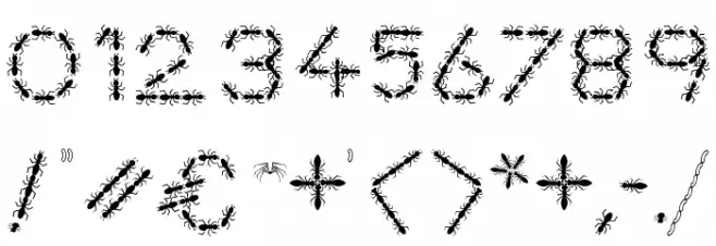 ANTY Bold Font OTHER CHARS