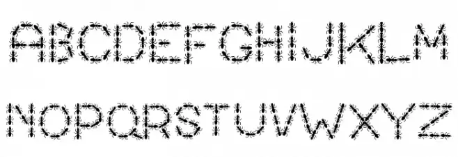 ANTY Bold Schriftart Groß