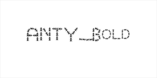 ANTY Bold Logo