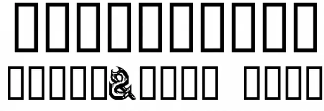 ANVIL Font OTHER CHARS