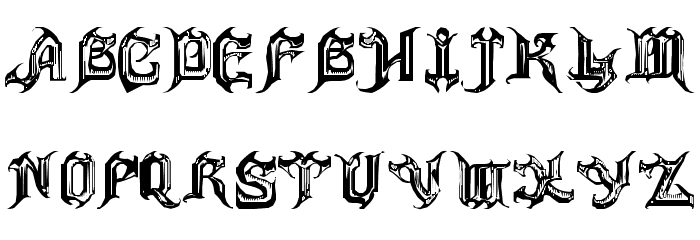 ANVIL Font LOWERCASE