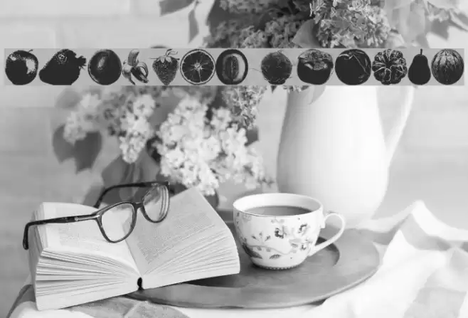 An Apple A Day Fruit Font Font examples