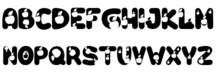 An Apple Font LOWERCASE