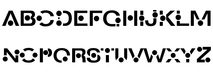 An Creon Font LOWERCASE