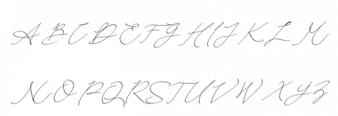 An Either Lifetime フォント 大文字