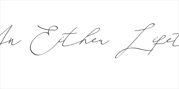 An Either Lifetime Logo
