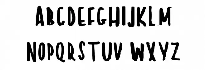 An Undiscovered Sky Medium フォント 大文字