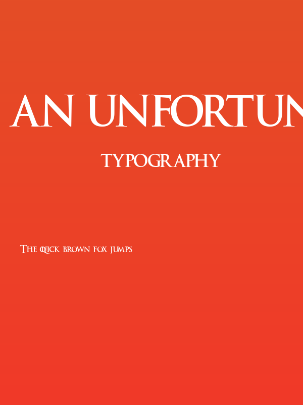 An Unfortunate Event DeWarped Poster