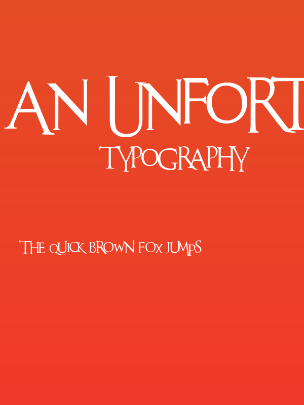 An Unfortunate Event Poster