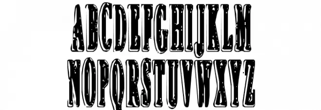 An irritating speck Шрифта ВЕРХНИЙ