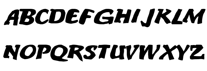 An ode to noone Font LOWERCASE