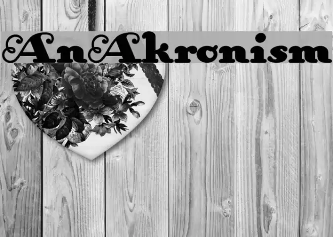 AnAkronism Caratteri examples