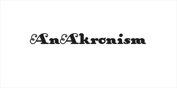 AnAkronism Logo