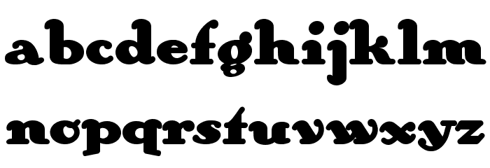 AnAkronism Font LOWERCASE