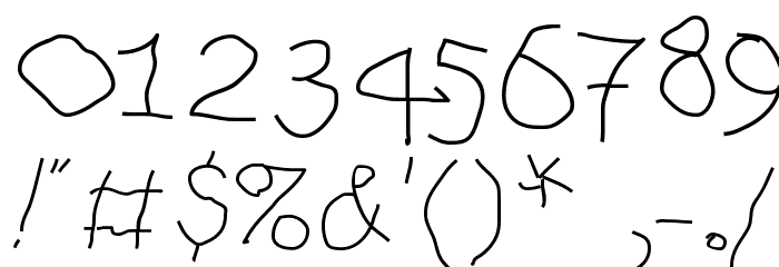 AnAlphaBetIsm-Medium Font OTHER CHARS