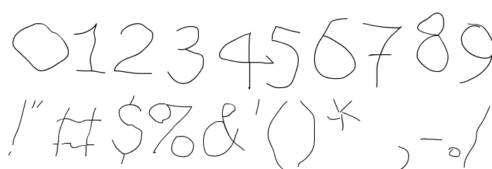 AnAlphaBetIsm Font OTHER CHARS