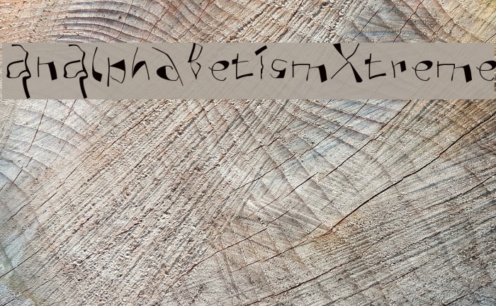 AnAlphaBetIsmXtreme Example 2