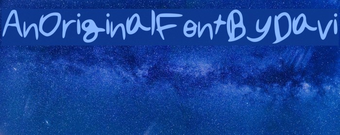 An_Original_Font_By_Davi Example 2