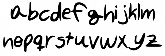 An_Original_Font_By_Davi Caratteri MINUSCOLO