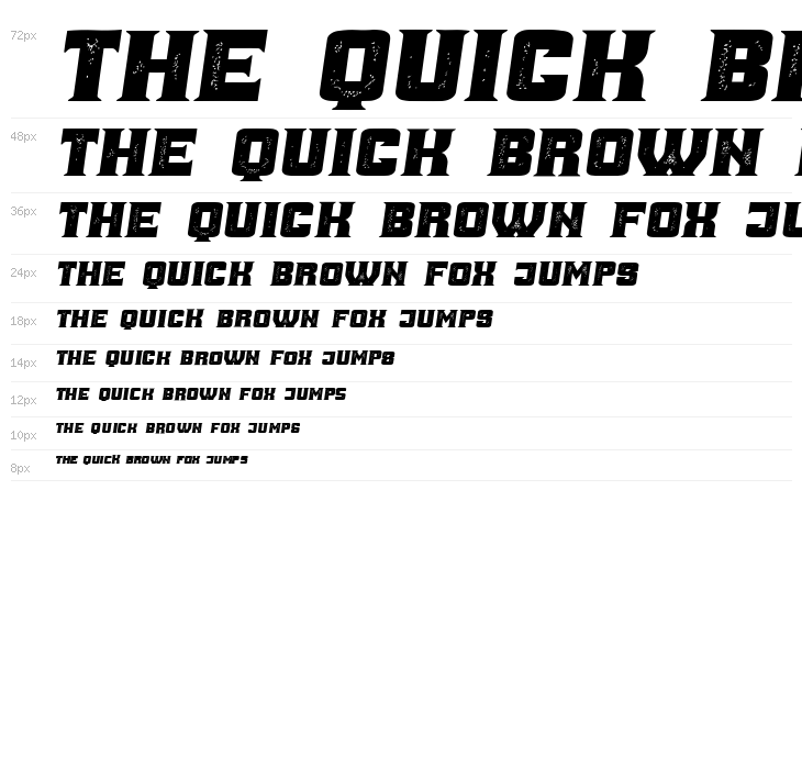 Ana Grunged Italic Waterfall