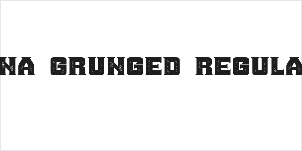 Ana Grunged Regular Logo