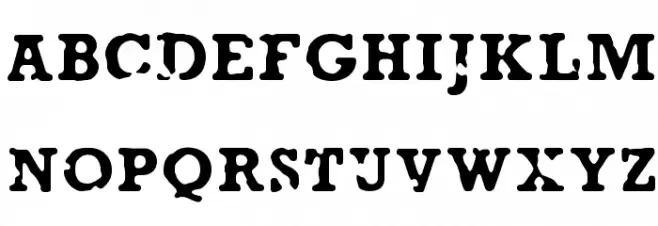 AnaEve Regular Font Litere mari
