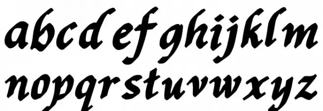 Anabela Christmas OTF Personal Regular Font Litere mici