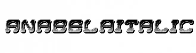 Anabela Italic  baixar fontes gratis